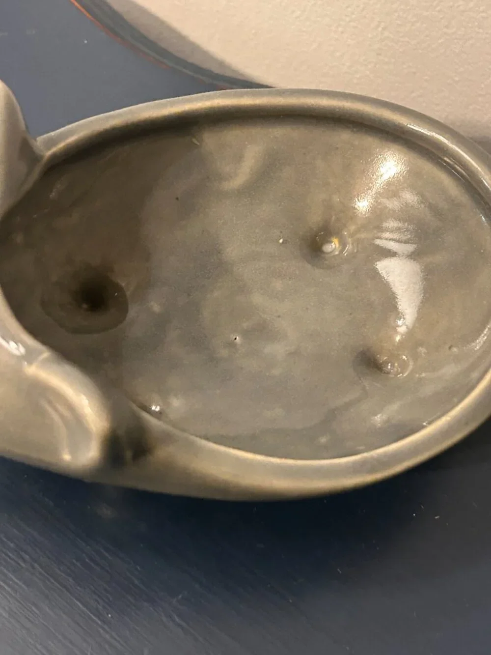 West Elm Ceramic Hedgehog Succulent Trinket Dish